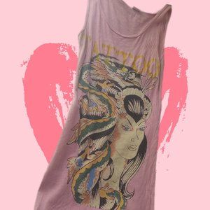 Ed Hardy tattoo tank top